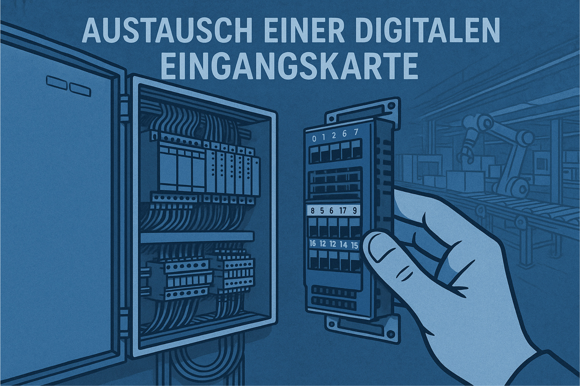 Austausch einer digitalen Einsatzkarte